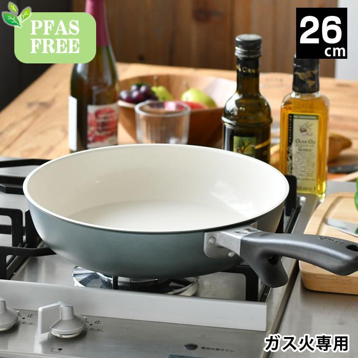 オクムラ フライパン セラミック 京セラ セラミック フライパン 26cm