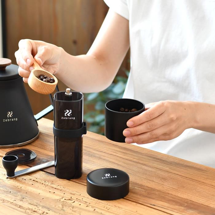 HARIO（ハリオ） Zebrang コーヒーキャニスター 50G 保存容器 密閉
