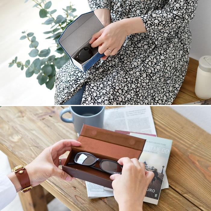 DULTON（ダルトン） 眼鏡ケース おしゃれ デニム グラスケース
