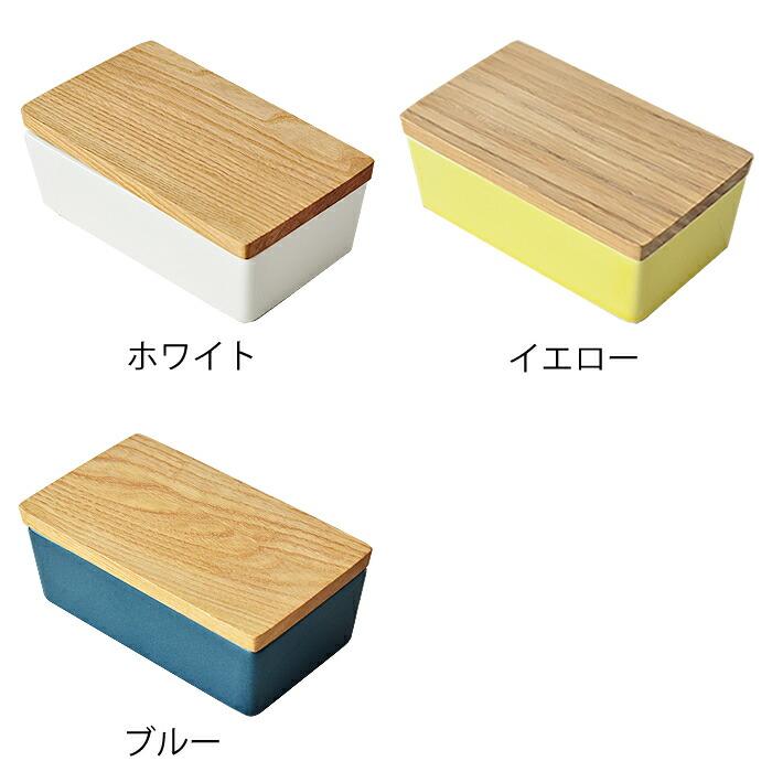 バターケース おしゃれ 木の道具店 200g 陶器 木製 日本製 電子レンジ