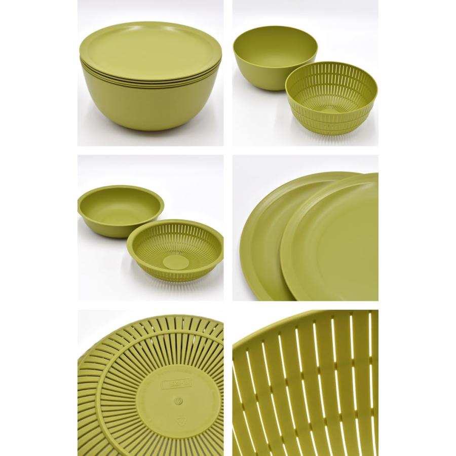 Like-it（ライクイット） 米研ぎボウル 6点セット 米とぎ ボウル 米