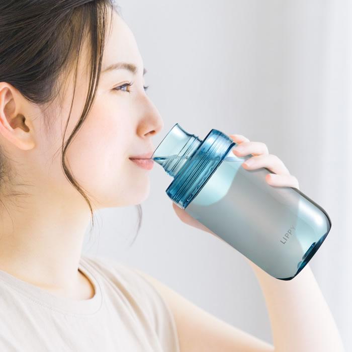 クリアボトル 水筒 LIPPY ウォーターボトル 700ml おしゃれ 軽量