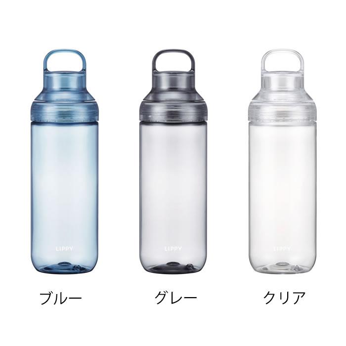 クリアボトル 水筒 LIPPY ウォーターボトル 1L ハンドル 常温 日本製
