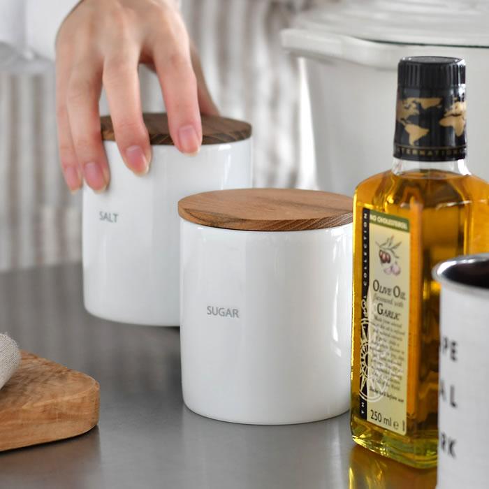 LOLO（ロロ） 【選べる2個セット】 キャニスター 陶器 保存容器 320ml