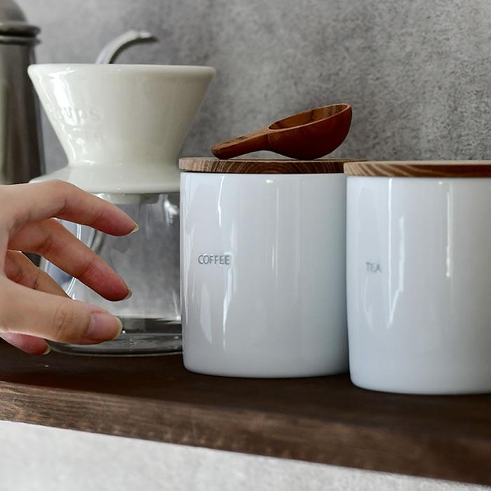 LOLO（ロロ） 【選べる2個セット】 キャニスター 陶器 保存容器 320ml