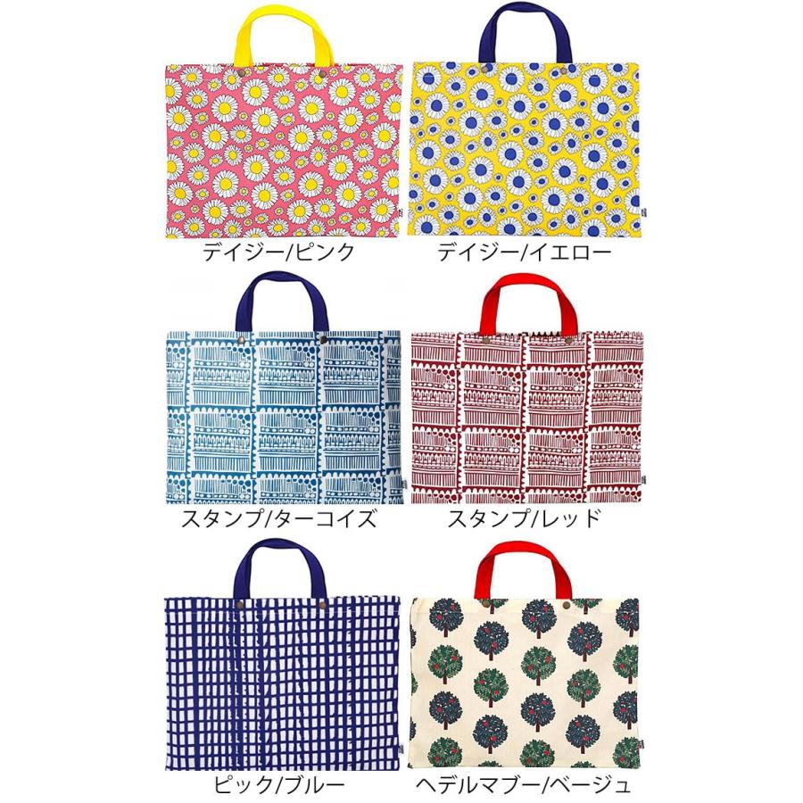 レッスンバッグ スタジオヒッラ 手提げバッグ 女の子 ラミネート生地 供え 撥水 通学 北欧 Hilla 保育園 幼稚園 花柄 日本製 入学 かわいい Studio