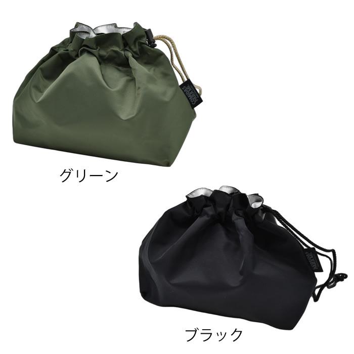 サブヒロモリ [半額SALE]コミダス 片引きランチ巾着 男性 ブラック