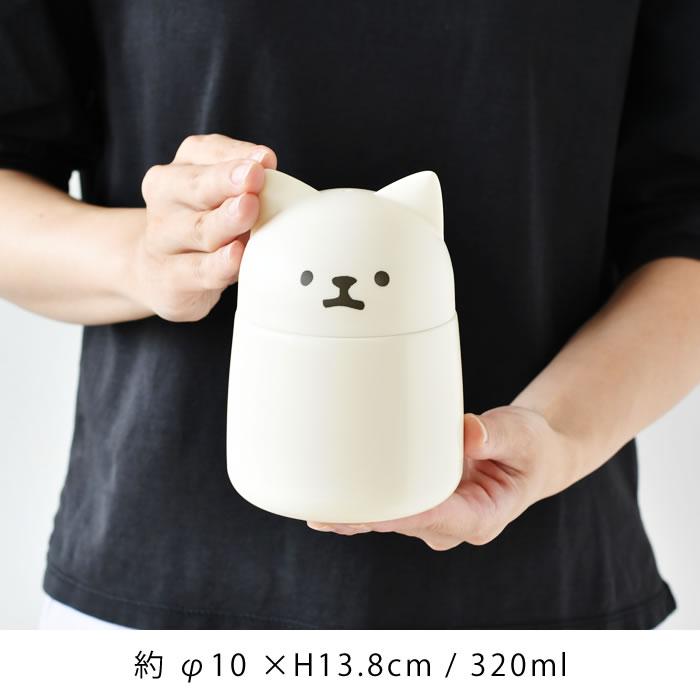 サブヒロモリ スープジャー 猫耳 ムームーフレンズ ステンレススープ