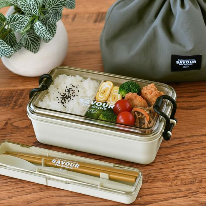 サブヒロモリ 弁当箱 袋付き お弁当箱 レンジ対応 弁当袋 巾着