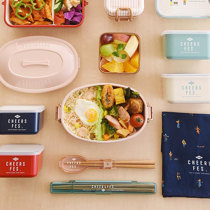 サブヒロモリ お弁当箱 チアーズフェス タイトロックランチ 1段 電子