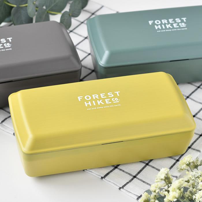 サブヒロモリ 弁当箱 メンズ 1段 フォレストハイク ワンボックスランチ