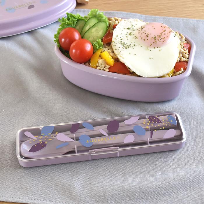 サブヒロモリ 箸 スプーン セット アクアレール 抗菌コンビセット