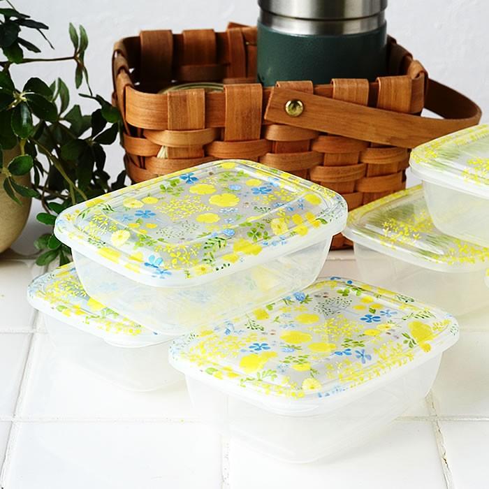 イエロースタジオ フードコンテナ 保管容器 ライトパック320ml(3個