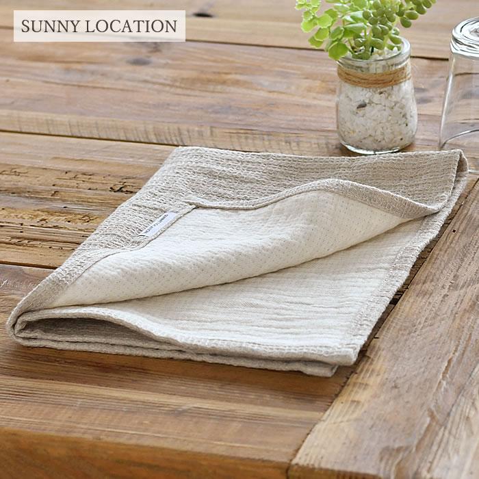 キッチンクロス おしゃれ サニーロケーション ワッフルガーゼキッチンクロス キッチン ふきん リネン 麻 コットン 綿 日本製 シンプル かわいい ナチュラル 0000 雑貨ショップドットコム 通販 Yahoo ショッピング