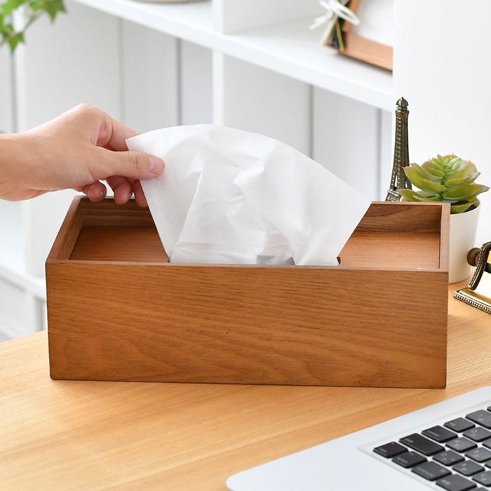 ティッシュケース おしゃれ クレエ ブラン ティッシュボックス ティッシュカバー 北欧 ナチュラル シンプル 木製 モダン 蓋付き 木目 ウッド デザイン ブラウン 55 0000 雑貨ショップドットコム 通販 Yahoo ショッピング