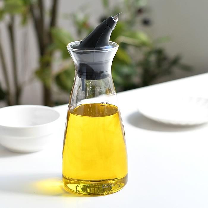 トゥルードゥー オイルボトル 調味料入れ おしゃれ ガラス ギフト キッチン 瓶 シンプル 液体 ポット 油 卓上 オリーブオイル