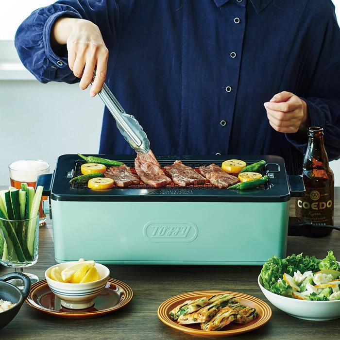 Toffy スモークレス焼肉ロースター K-SY1-PA 煙の出ない 焼肉 プレート