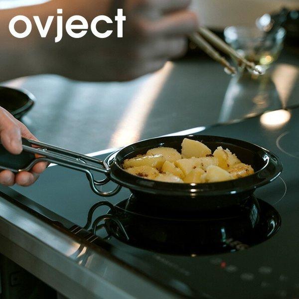 Ovject スキレットプレート 18cm ホーロー プレート フタ付き 食器 調理 琺瑯 皿 アウトドア 直火 Ih オーブン 対応 フライパン 日本製 おしゃれ O Skt18 Bk 雑貨ショップドットコム 通販 Paypayモール