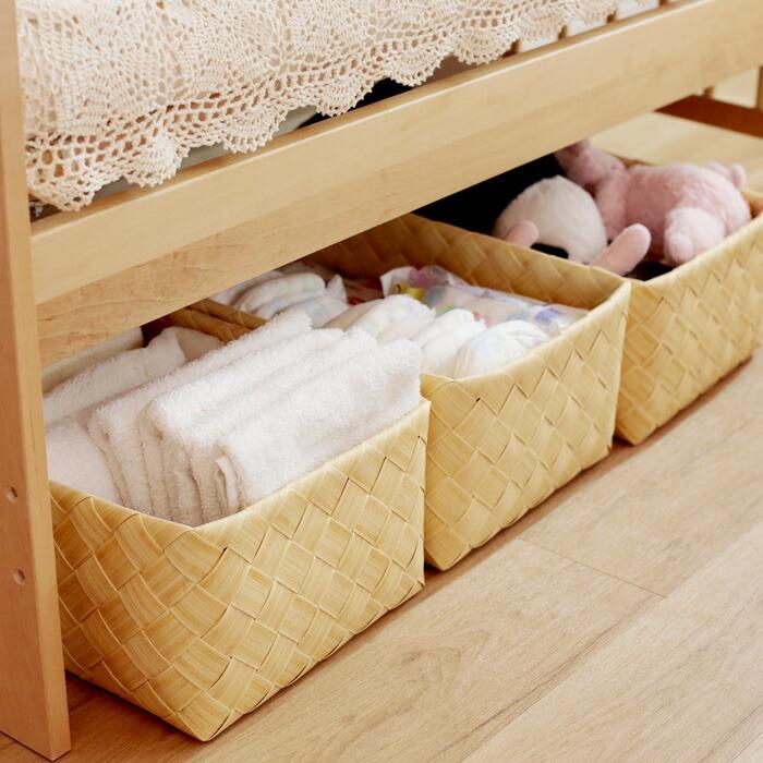 かご 収納 スタックストー stacksto Timb ティム レクタングル L