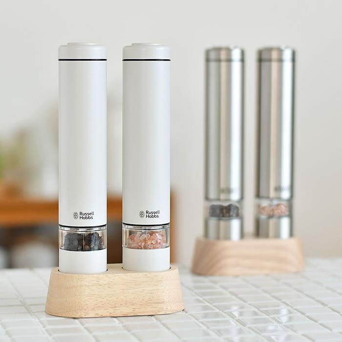 RUSSELL HOBBS 【新色ホワイト追加♪】電動ミル ペッパー RUSSELL HOBBS 【新色ホワイト追加♪】電動ミル ペッパー