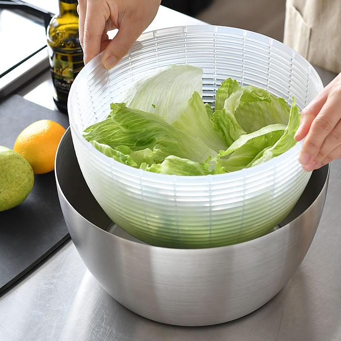 OXO(キッチン用品) サラダ 水切り ステンレスサラダスピナー OXO(キッチン用品) サラダ 水切り ステンレスサラダスピナー