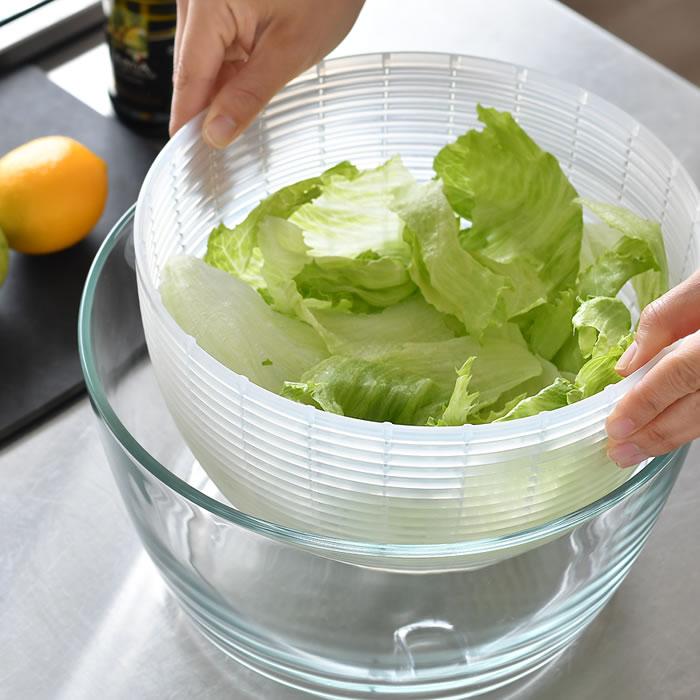 OXO(キッチン用品) サラダ 水切り ガラスサラダスピナー OXO OXO(キッチン用品) サラダ 水切り ガラスサラダスピナー OXO