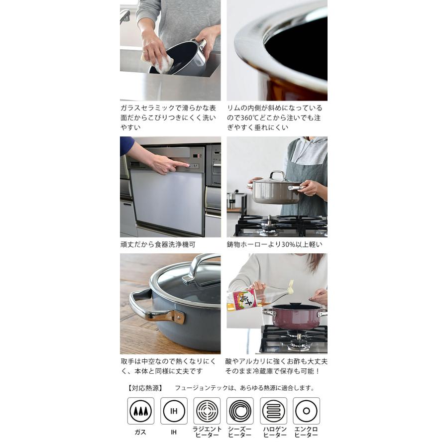WMF（ヴェーエムエフ） フュージョンテック ミネラル ローキャセロール