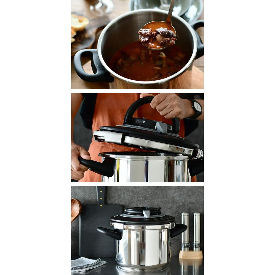 T-fal ティファール 圧力鍋 6L エクスペリエンス+ IH ガス火対応 T-fal ティファール 圧力鍋 6L エクスペリエンス+ IH ガス火対応