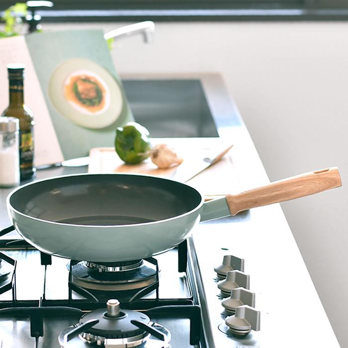 グリーンパン　メイフラワー　26 フライパン　IH セラミック　安心安全 グリーンパン公式ショップ】 メイフラワー フライパン 26cm IH