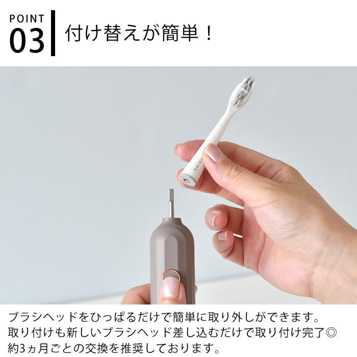 電動歯ブラシ 替えブラシ 2本セット エペイオス Epeios ET003 電動歯ブラシ 替えブラシ 2本セット エペイオス Epeios ET003