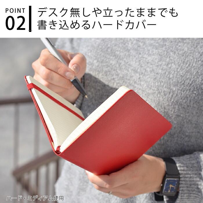 新品】 少し折れ跡有り モレスキン ノート ラージ ハード 方眼 黒 10冊
