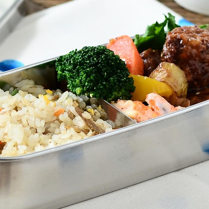 ランチボックス仕切り 工房アイザワ 角小用 ステンレス かわいい 70126 70127 対応 UTILE lunch-box 弁当箱 パーツ 日本製 お弁当グッズ お弁当箱 仕切り｜zakkashopcom｜03