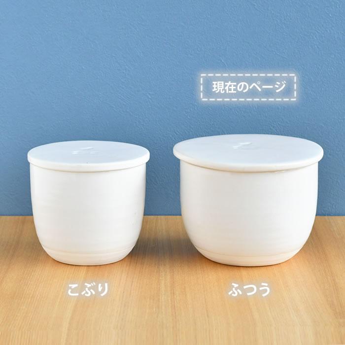 かもしか道具店 飯びつ ふつう おひつ 陶器 1.5合 日本製 電子レンジ