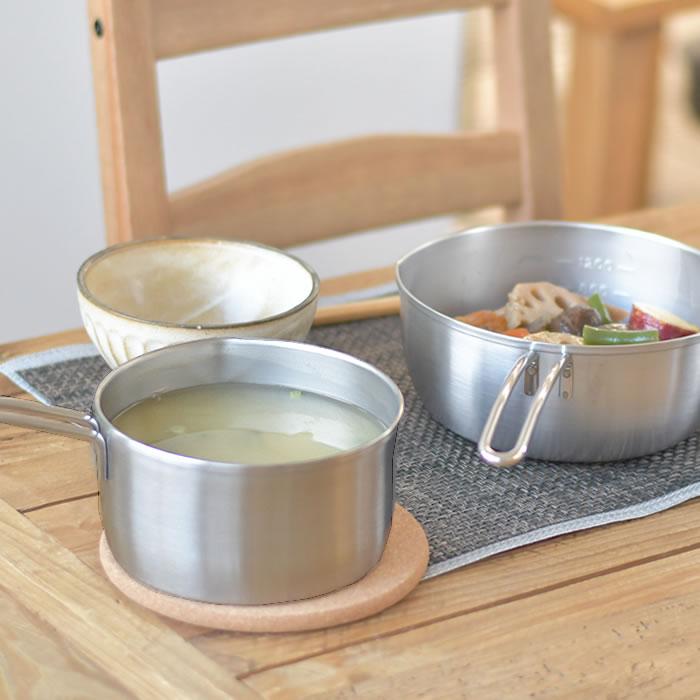 ミルクパン ステンレス オールステンレス製 14cm ih対応 小 日本