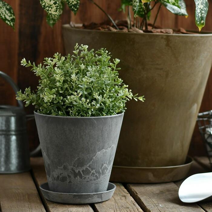 amabro（アマブロ） 植木鉢 おしゃれ アートストーン LLサイズ ART