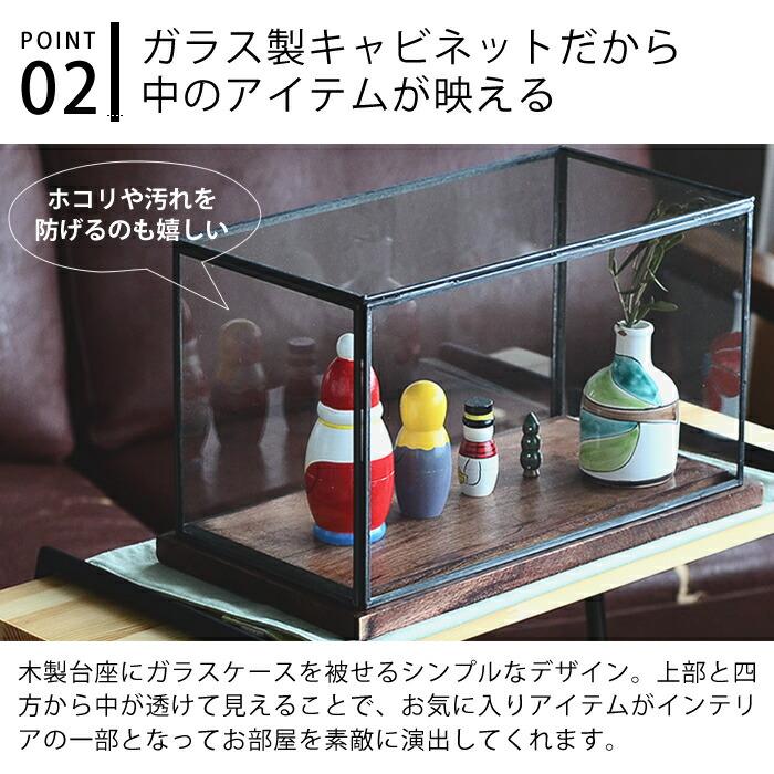 DETAIL（ディテール） ディスプレイ ケース キャビネット ウィズウッド