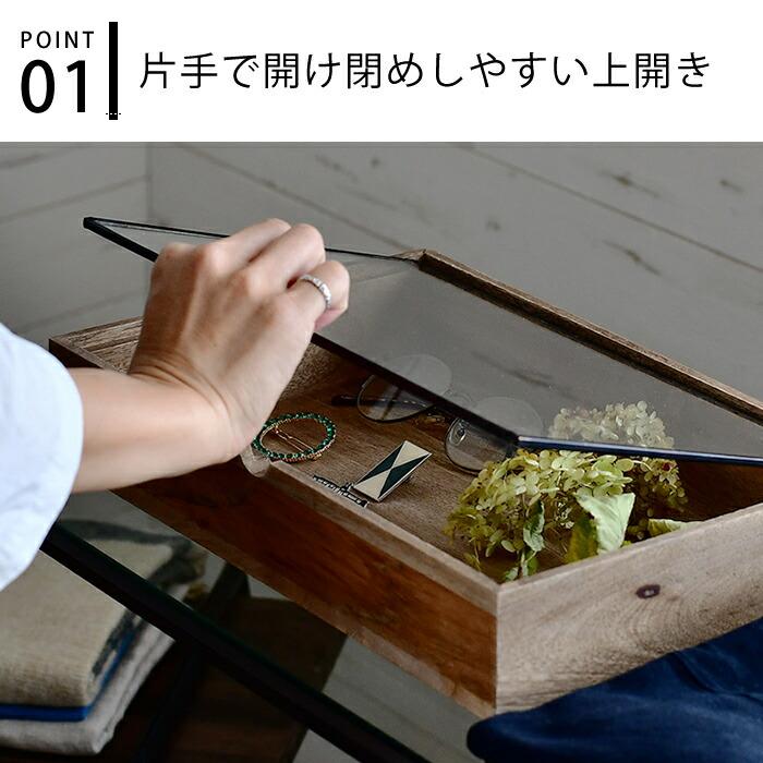DETAIL（ディテール） ディスプレイ ケース ショーケース レクタングル