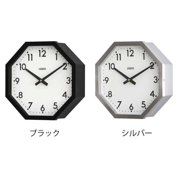 DETAIL（ディテール） 時計 壁掛け ルイス オクタゴン クロック