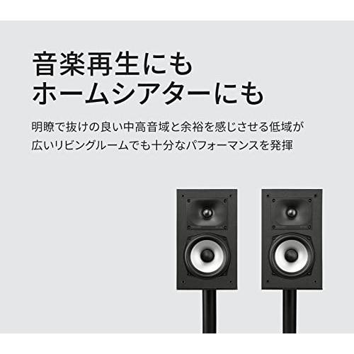 ポークオーディオ POLK AUDIO Monitor XTシリーズ コンパクトブックシェルフスピーカー マットブラック MXT15（2台1組） モニター