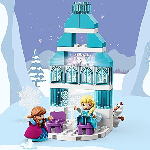 評価が高い レゴLEGO デュプロ アナと雪の女王 光るエルサのアイスキャッスル 10899 おもちゃ ブロック プレゼント幼児 赤ちゃん お城 お人形 ド
