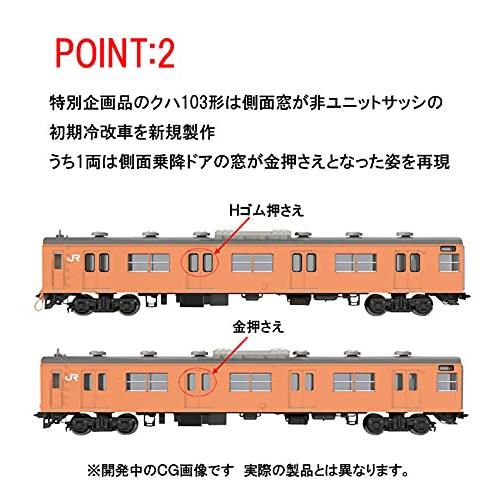TOMIX Nゲージ 特別企画品 JR 103系通勤電車 JR西日本仕様混成