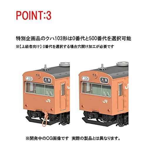 TOMIX Nゲージ 特別企画品 JR 103系通勤電車 JR西日本仕様混成