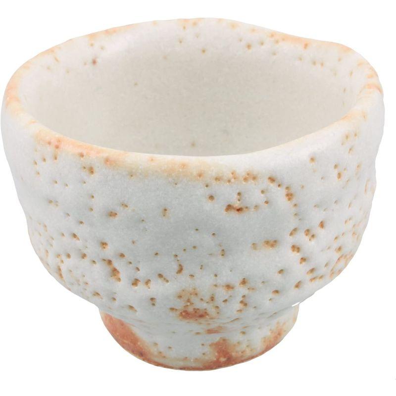 84%OFF!】美濃焼 雅山窯 大振り 113-0028 ぐい呑 志野 食器、グラス、カトラリー ナガオ 燕三条 チタン 日本酒グラス 槌目 65ml 日本製 TW-11