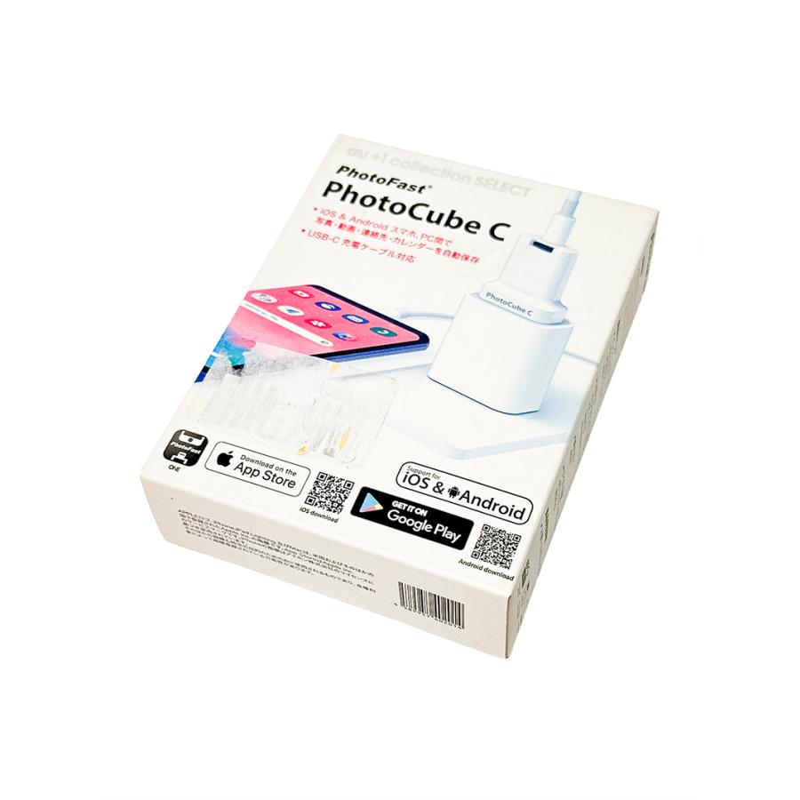 PhotoFast au Photo Cube C iOS＆Android 写真・動画・連絡先