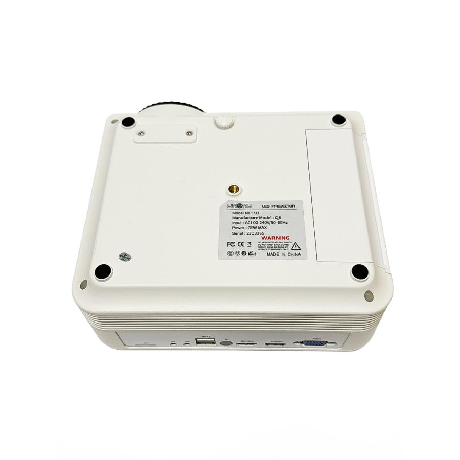 UNENU プロジェクター 小型 9200lm WiFi UNENU プロジェクター U1 【公式通販】
