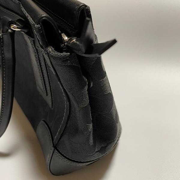 COACH（コーチ） バッグ レディース 中古 シグニチャー ブラック