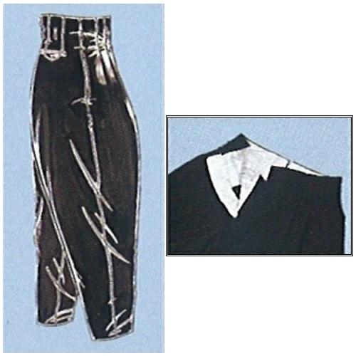 スラックス ハスキーIII サイズ：S〜L 学生服 ズボン ツータック