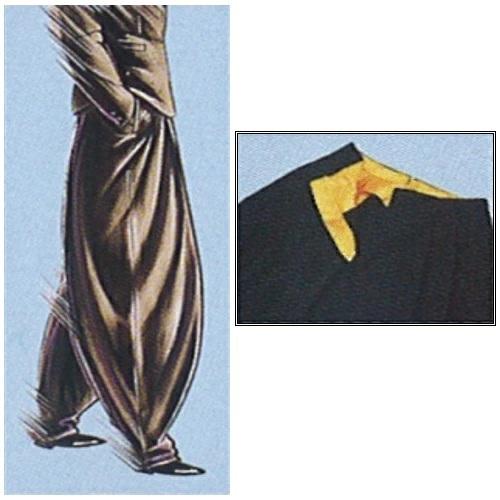スラックス ブロンド サイズ：LL・3L 学生服 ズボン ツータック : 雑貨