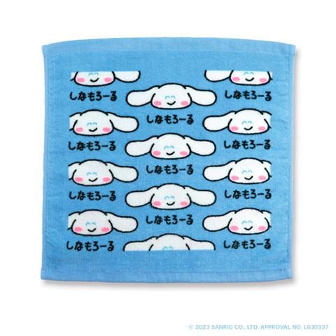シナモロール おえかきさん×サンリオキャラクターズ ハンドタオル しな