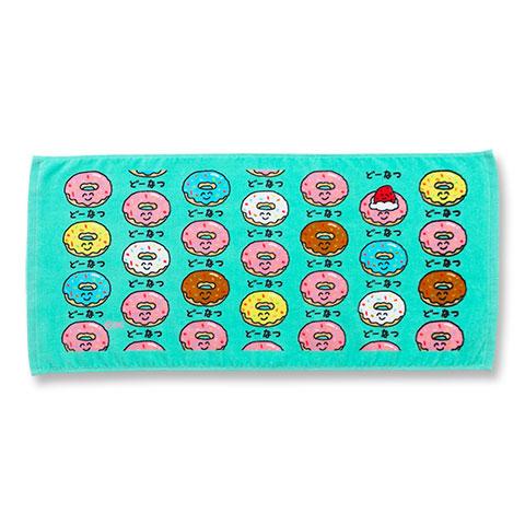 おえかきさん フェイスタオル どーなつさん : 雑貨天国 - 通販 - Yahoo